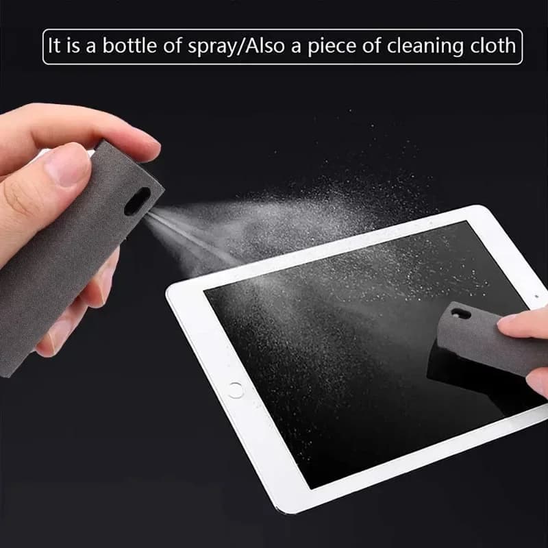 Spray do czyszczenia ekranów mikrofibra, bez płynu 📱💻